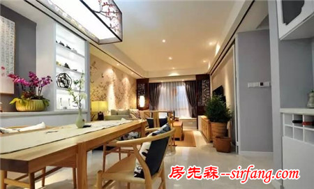 处女座男青年花25万，3个月打造89平新中式婚房，每个角落都是那么的美！