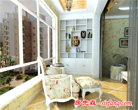 陽(yáng)臺(tái)裝成這樣，我都不想出門(mén)了！