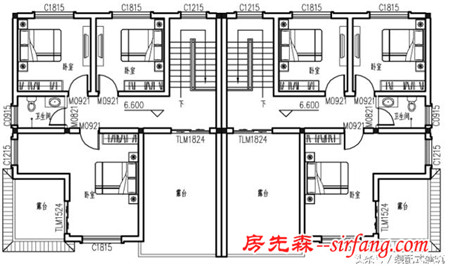 兄弟自建房，3层双拼别墅11X19米，回村照着盖一栋！