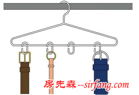 生活小妙招：衣架不光可以挂衣物还能帮你节省空间