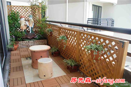 陽(yáng)臺(tái)裝成這樣，我都不想出門(mén)了！