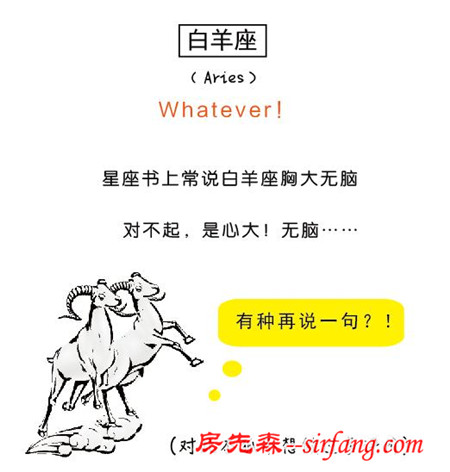 白羊座的那些小秘密