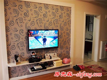 3万40㎡小婚房样板房装修效果图