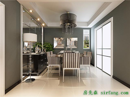 交房要装修了，朋友给我设计了效果图 我很满意！