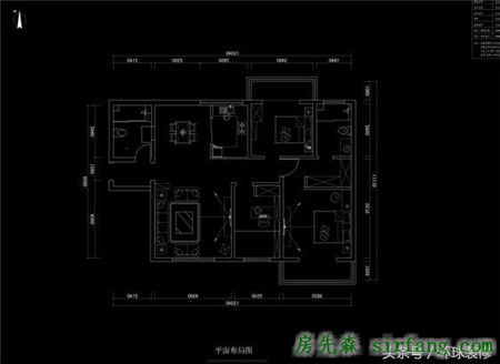交房要装修了，朋友给我设计了效果图 我很满意！
