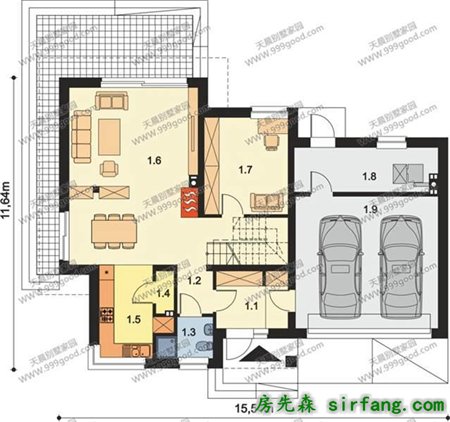 11x15米乡村独栋别墅，古韵典雅中式建筑秒杀欧式风