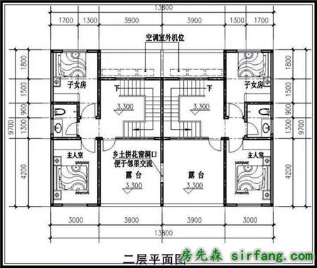 单户造价20万的两层双拼别墅，便宜还这么好看！