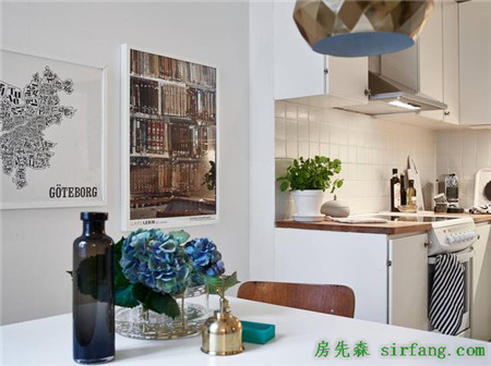 文艺范十足的简单大气公寓简单布局中的优雅气质
