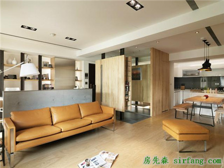 日式实木简洁风格公寓设计还原家本来的模样