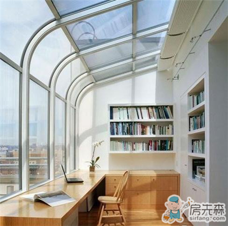 你家陽臺還只曬衣服嗎？陽臺書房這樣裝好用又好看！ 