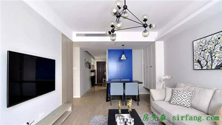 106㎡现代简约装修案例，收纳就像手机内存！