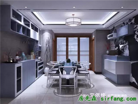 新中式三室一厅，这设计真的美翻了！