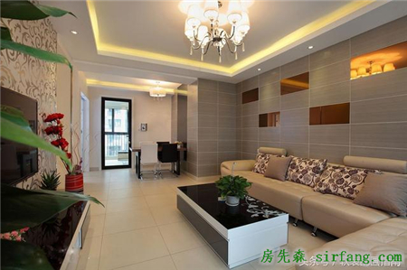 值得借鑒的——客廳顏色與電視背景墻！