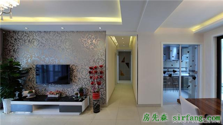 值得借鑒的——客廳顏色與電視背景墻！
