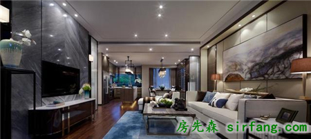 110平現(xiàn)代簡約風(fēng)格，裝修出了豪宅的感受！