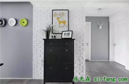 100㎡的灰色调 竟然一点也不性冷淡！