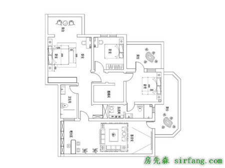 珊瑚湾独栋别墅装修|现代+中式设计