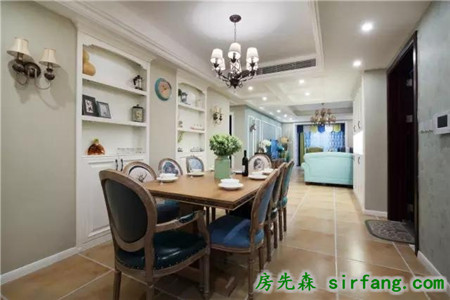130㎡现代美式三房，功能要实用，细节要品质