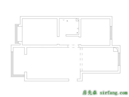 新婚夫妇的新家装修，中南世纪城88㎡简约设计