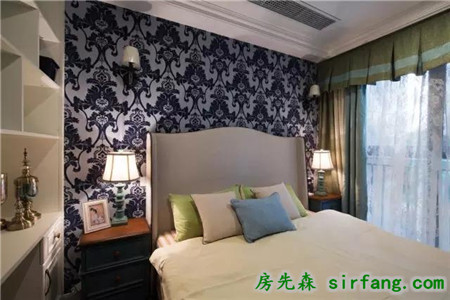 130㎡现代美式三房，功能要实用，细节要品质