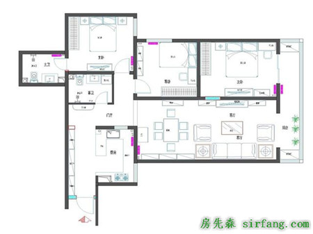 业主喜欢护墙板造型，瞬间感觉房子小了5㎡|新贵都