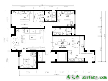 中海140平装修，硬装全包14.6万！