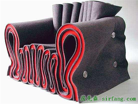 这是我见到最奇葩的椅子，绝无仅有的设计！无人敢坐！