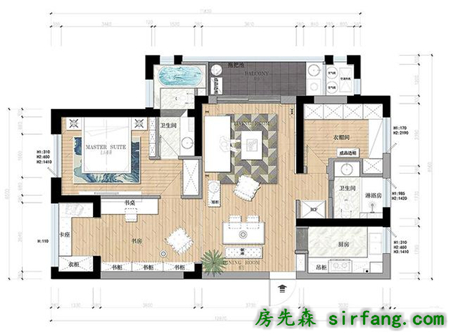 新房這么漂亮，請設計師設計的，老婆特喜歡！