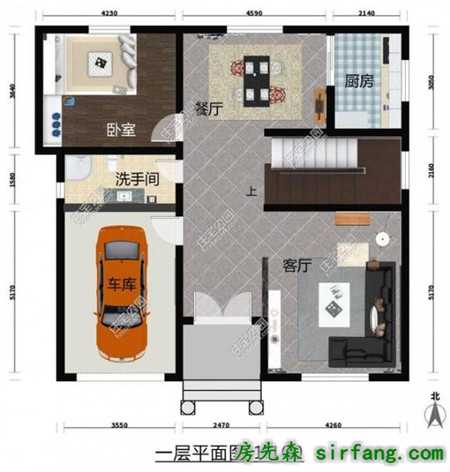 这么实用还怕宅基地小？分享11x11米自建房实用户型