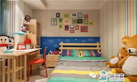 儿童房设计不愁，给孩子制造一个彩色的童年！