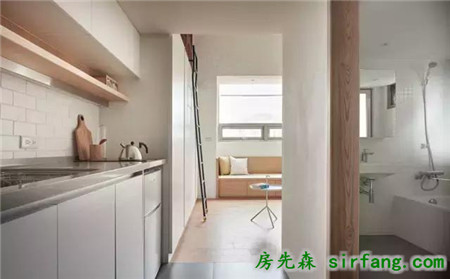 19㎡挑高迷你小公寓，打開門竟別有洞天！