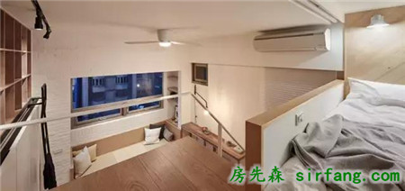 19㎡挑高迷你小公寓，打開門竟別有洞天！