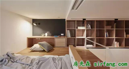 19㎡挑高迷你小公寓，打開門竟別有洞天！