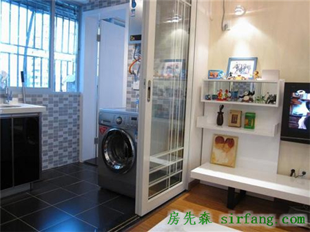 包工头老公自装50㎡1房2厅，规划好做工精细