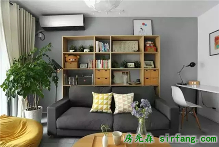 100㎡的灰色调 竟然一点也不性冷淡！