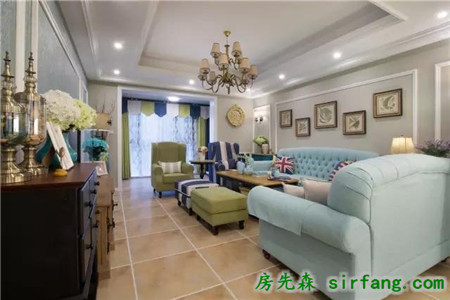 130㎡现代美式三房，功能要实用，细节要品质