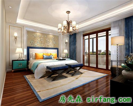 新中式風(fēng)格裝修案例 明麗活潑有藝術(shù)情調(diào)的生活