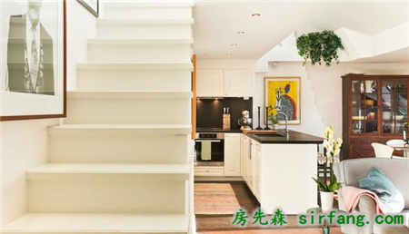 復(fù)古風(fēng)閣樓式公寓設(shè)計(jì) 空間的完美規(guī)劃