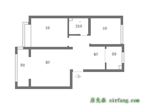 日式风格，地板做了背景墙，金域府邸86平装修方案