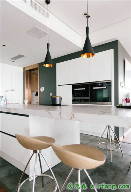 雅致现代两居室生活空间格调设计图