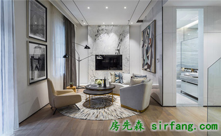 18萬改造出藝術(shù)范兒 兩百平復(fù)式空間