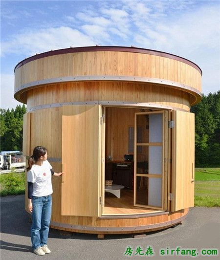 日本发明木桶房，怎么看怎么像木质马桶