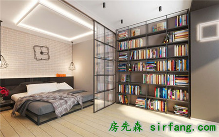 现代艺术设计 时尚白领的单身公寓
