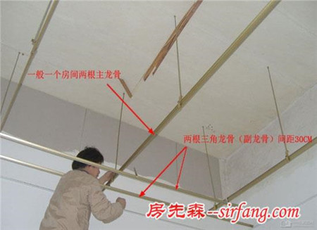 吊顶流程按照工程步骤严格施工才能确保质量
