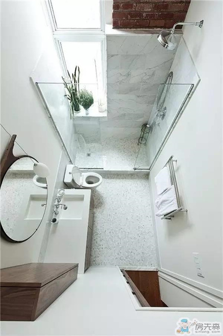 小户型卫浴间，实用美观…