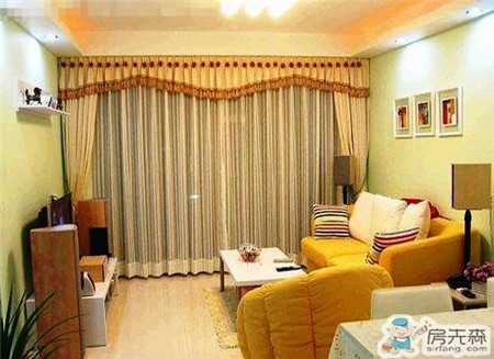 窗簾顏色搭配什么顏色窗簾 以客廳為例
