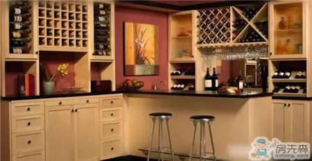 家装酒柜怎么装既简洁又时尚，这样会别有风景！