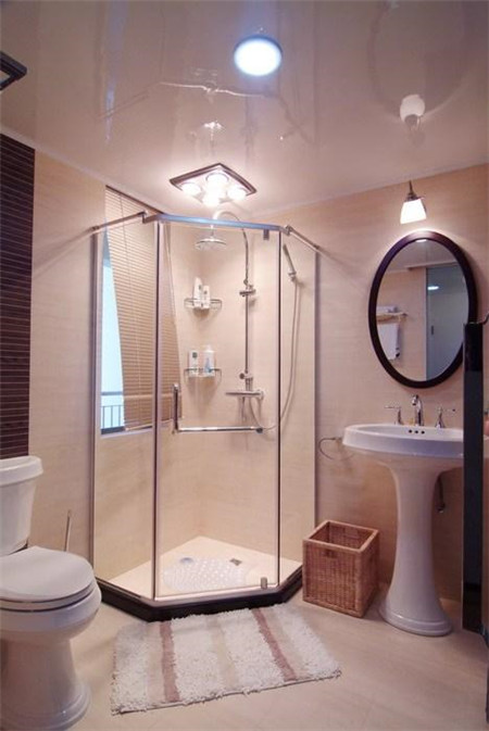 西安100㎡现代简约婚房，这主卧的浴室让人看得好害羞