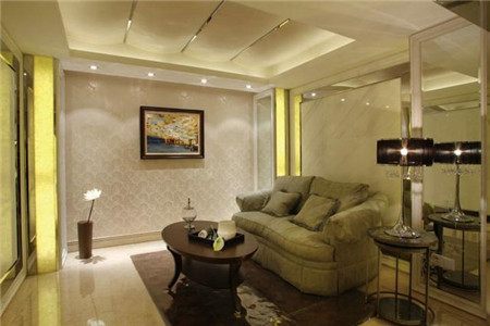 武汉135平大三居7.9万装修现代欧式风格，卧室夺眼球