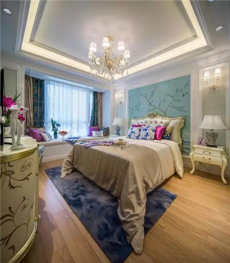 130平欧式婚房，装修非常漂亮，卧室更美！